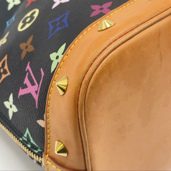 LOUISVUITTON Monogram Multi Color Noir Alma M92646 W/Bag - Picture 8 of 16